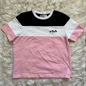 Fila - Striped Short Sleeve Tee